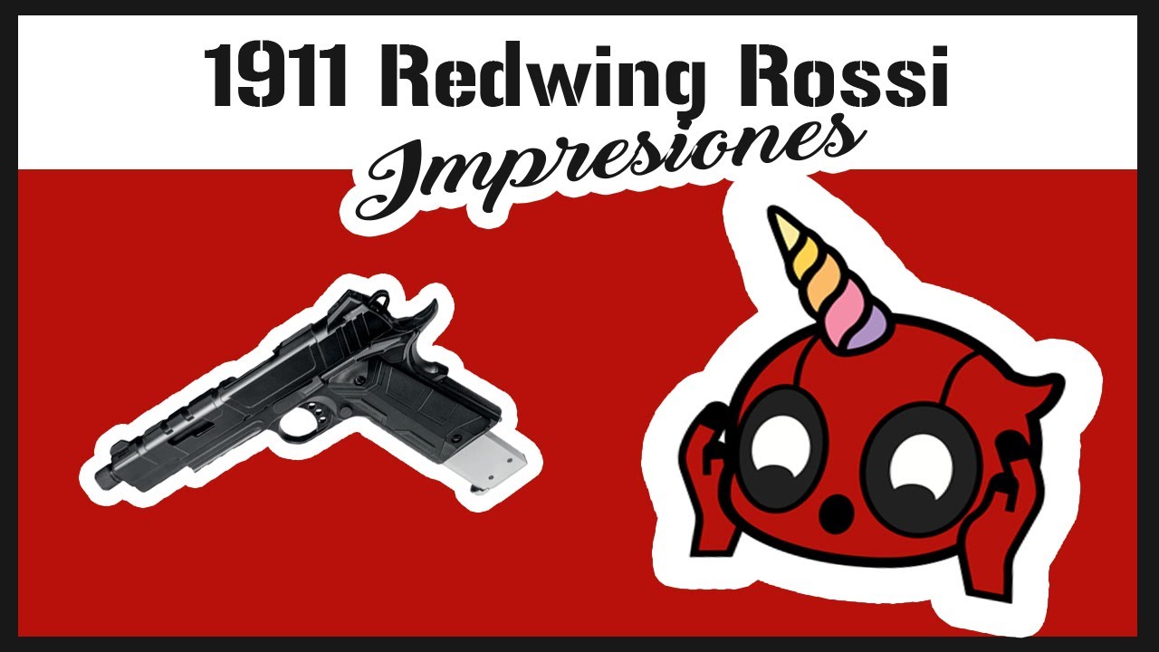 AIRSOFT REVIEWS - Pistola 1911 Rossi | Rossi handgun | Rossi Redwing