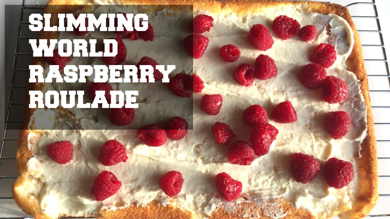 SLIMMING WORLD 1/2 SYN RASPBERRY ROULADE