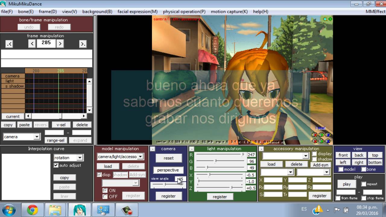 como volver tu animacion MMD a video/tutorial