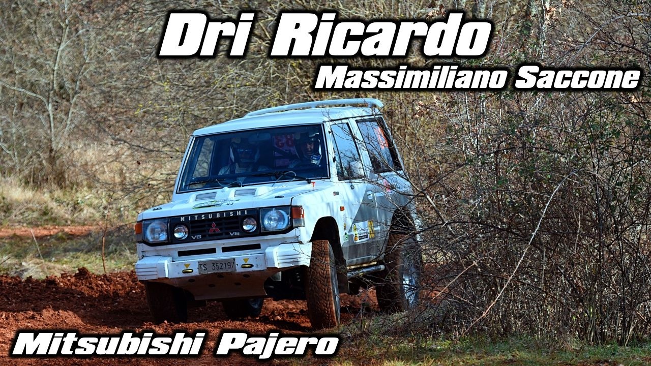 Dri Ricardo / Massimiliano Saccone - 8. Rally Show Due Castelli 2026 - Mitsubishi Pajero