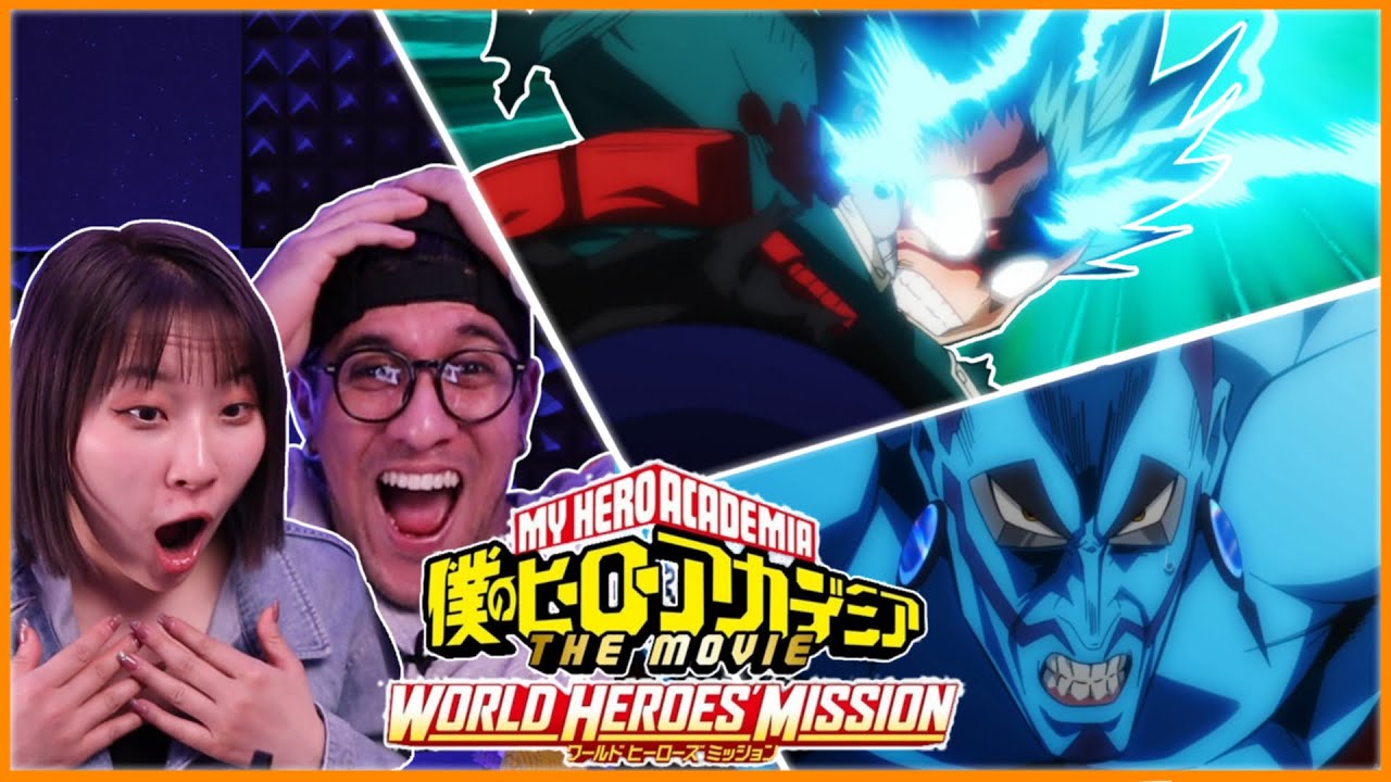 MY HERO ACADEMIA WORLD HEROES’ MISSION FIGHT SCENE REACTION | BAKUGO/TODOROKI/MIDORIYA