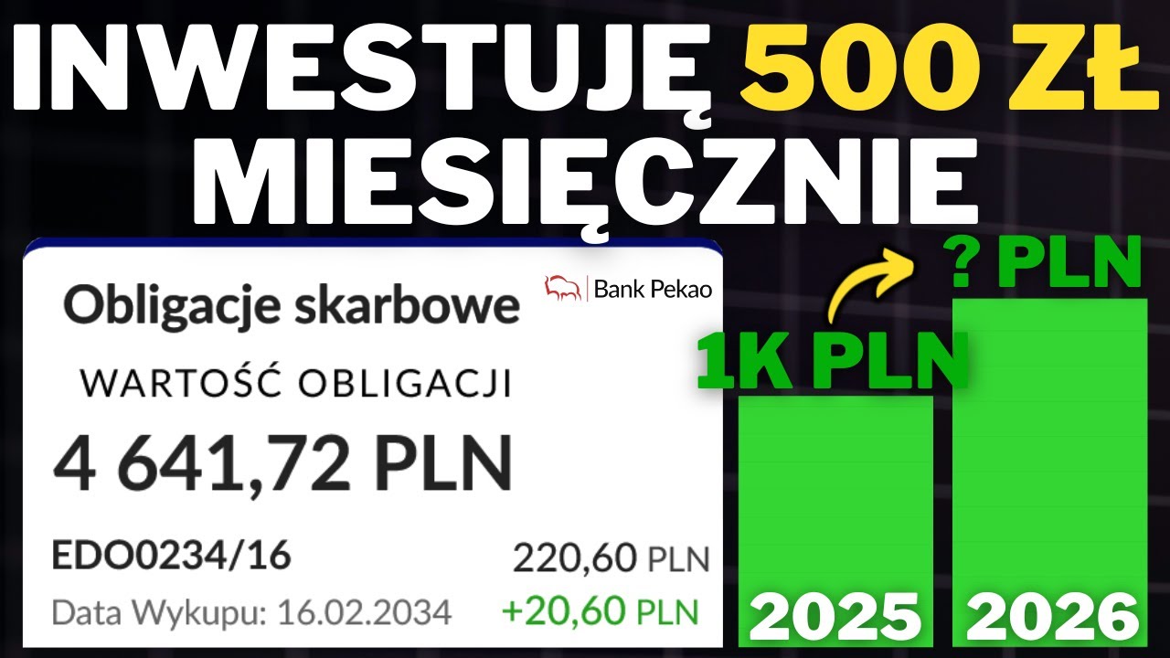 ILE ZAROBIŁEM po 21 miesiącach inwestowania 500 zł? W co inwestować małe kwoty?