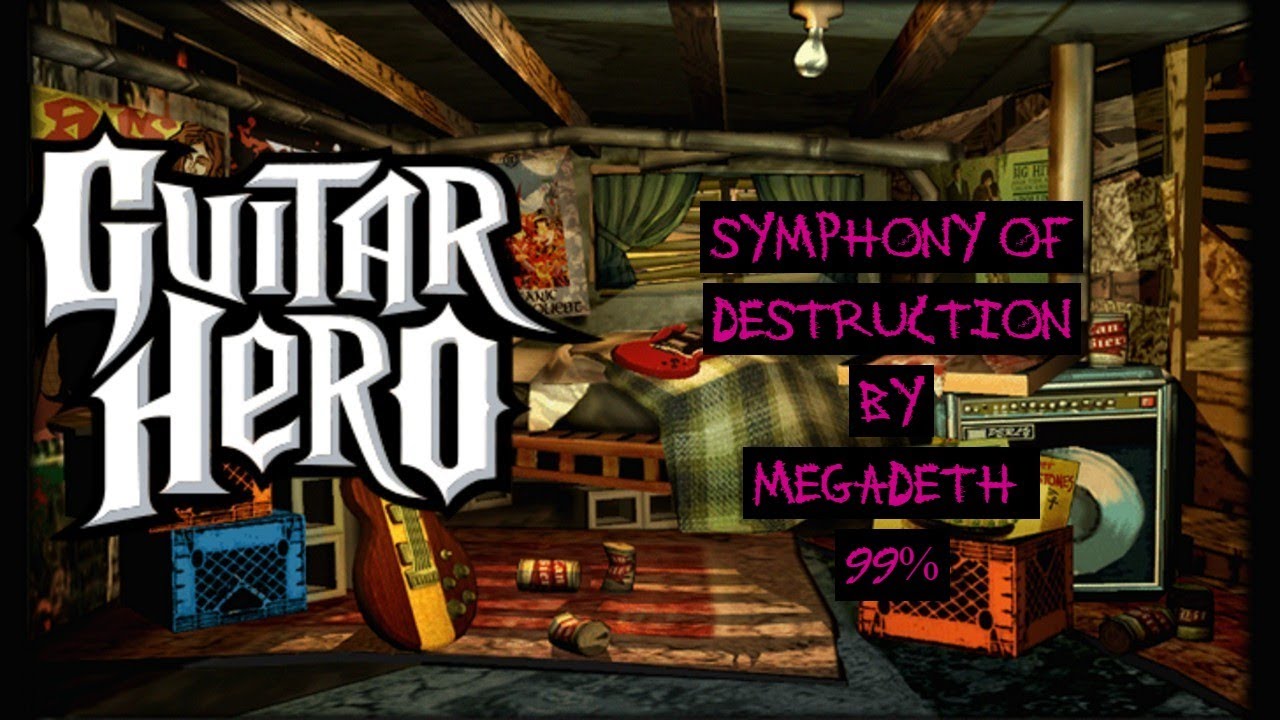 Guitar Hero 1 : Symphony Of Destruction By Megadeth 99%