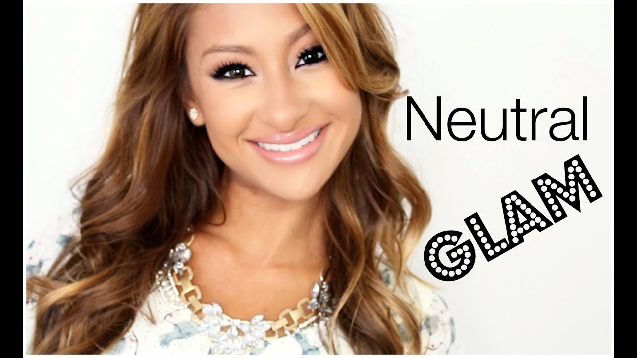 Neutral Soft GLAM Makeup-Complete Look