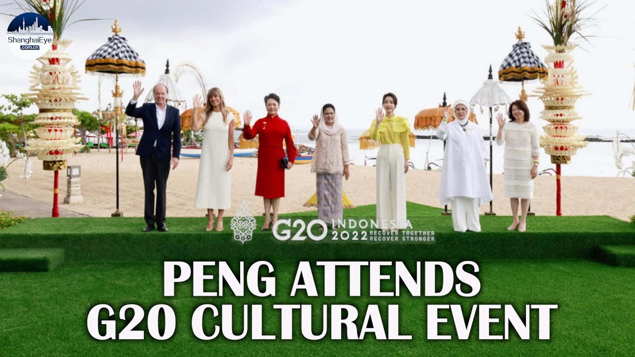Music, handicraft, art... Spouses including Peng Liyuan enjoy Indonesian culture at G20 event