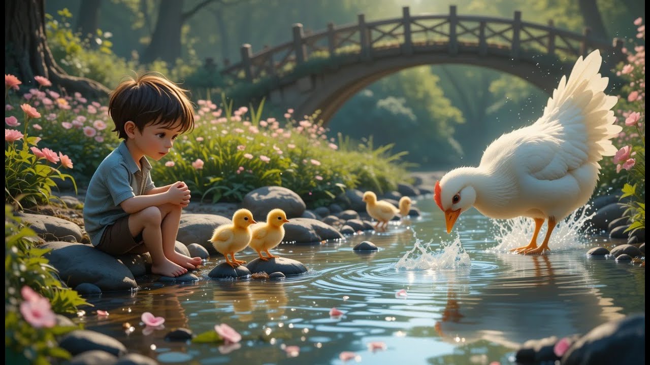 Chicken Parade on the Farm Lane | 3D Animated Farmyard Rhyme for Kids