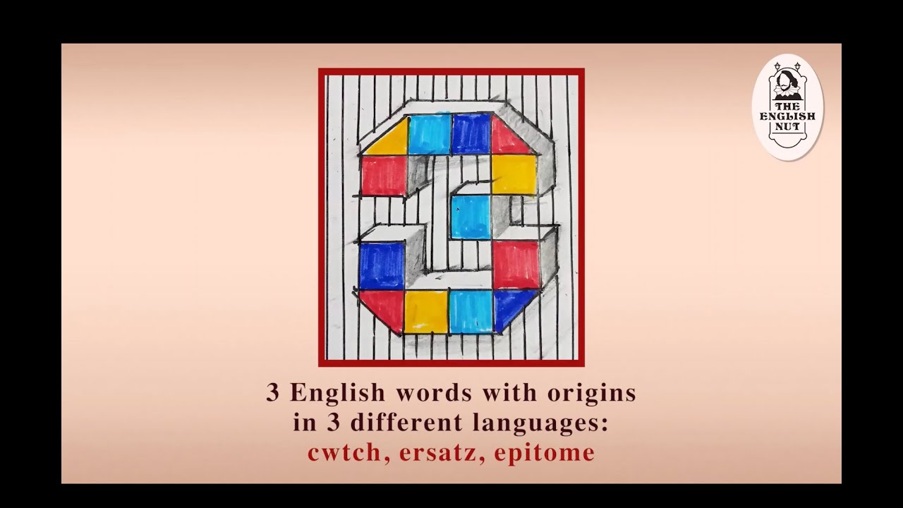 3 английских слова, происходящих из 3 разных языков: cwtch, ersatz, epitome