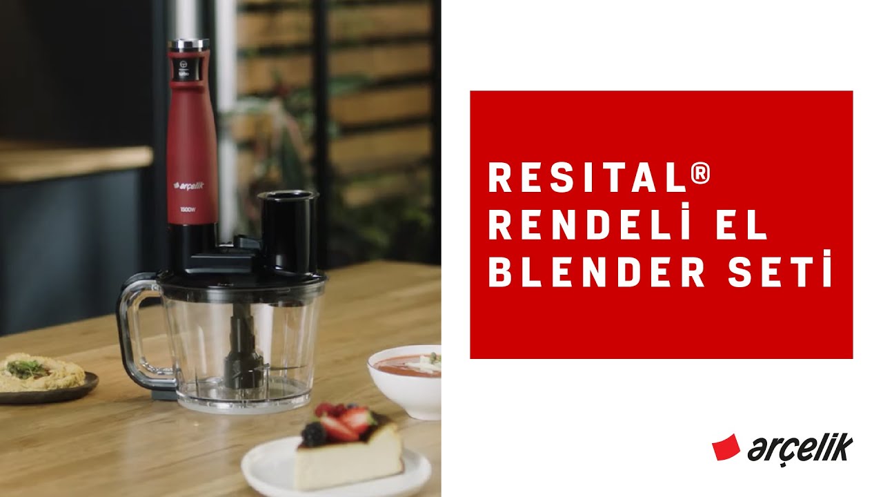 Ar&ccedil;elik Resital&reg; Rendeli El Blender Seti - RHB 6050 K