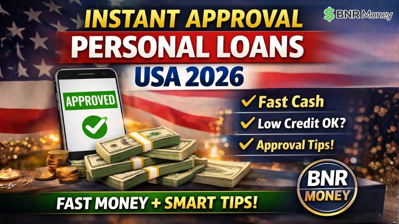 Instant Approval Personal Loans USA 2026 | Fast Cash Loans Explained + Approval Tips