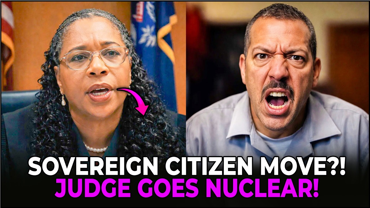 Sovereign Citizen Demands Judge Recuse Herself — 5 Minutes Later It Backfires