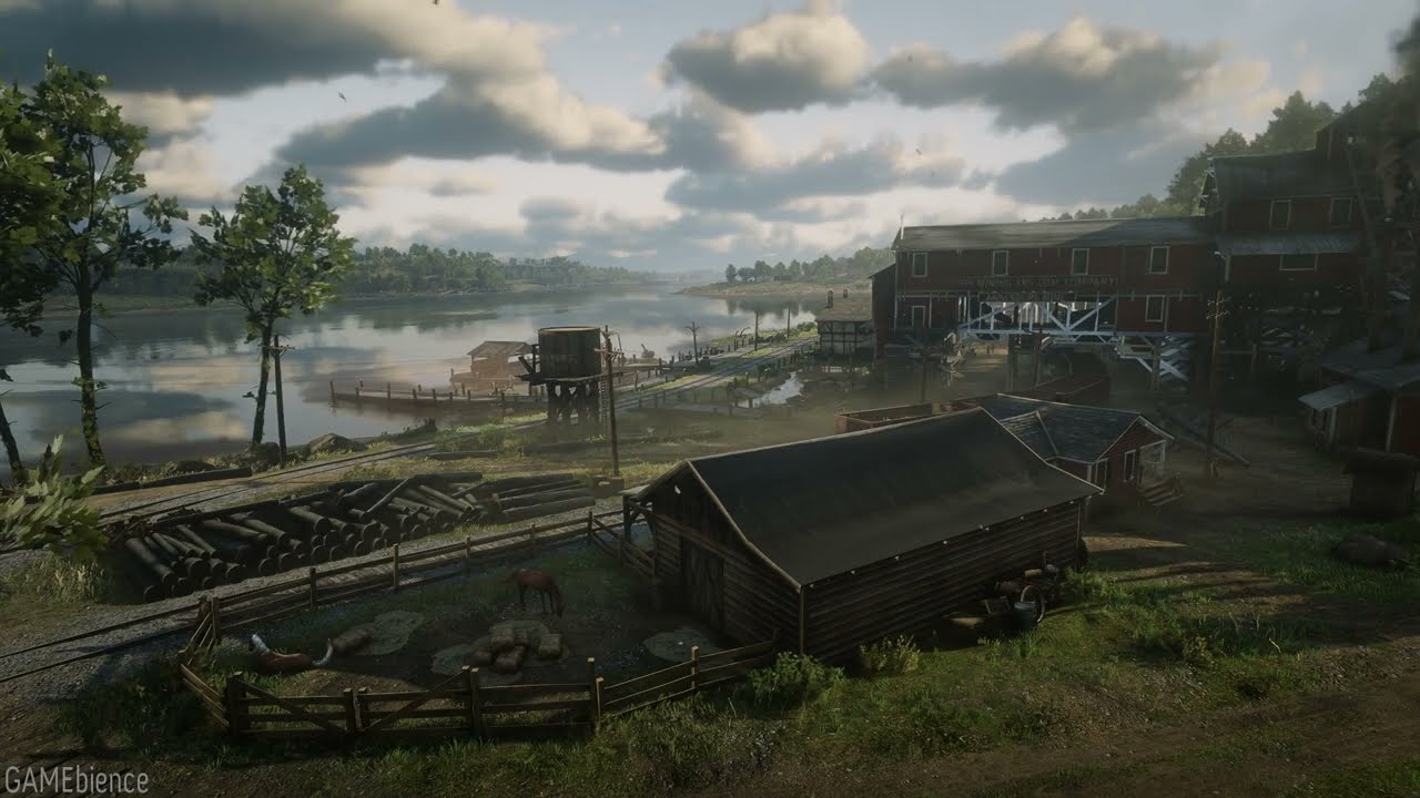 5 Hour - Red Dead Redemption 2 - Annesburg View Ambience