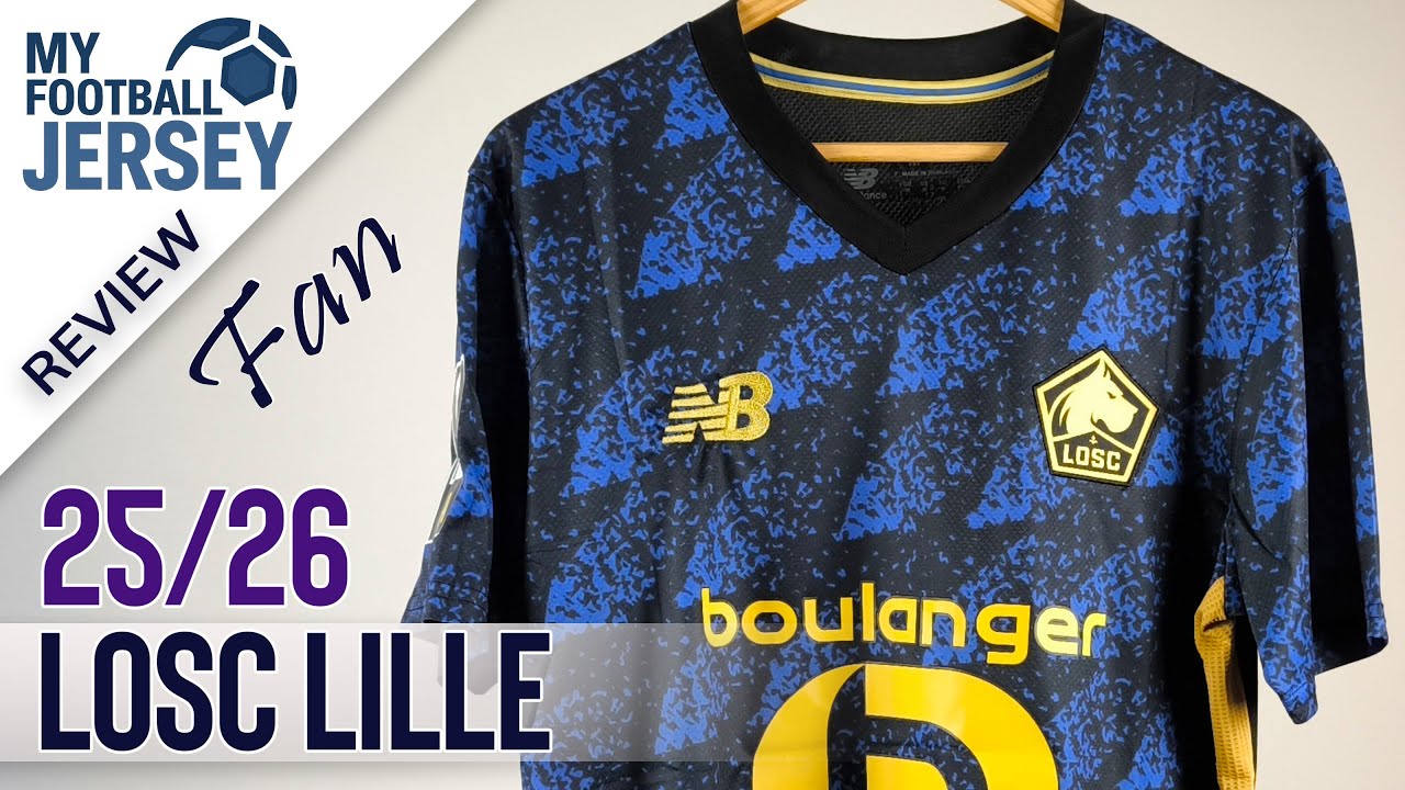 LOSC Lille Third Jersey 25/26 (KitMM) Fan Version Review