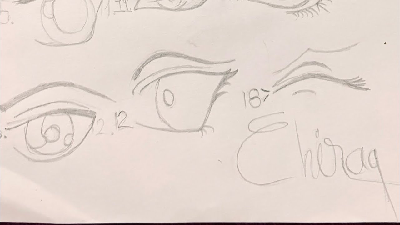 Drawing of 18 types, different, different anime it’s working