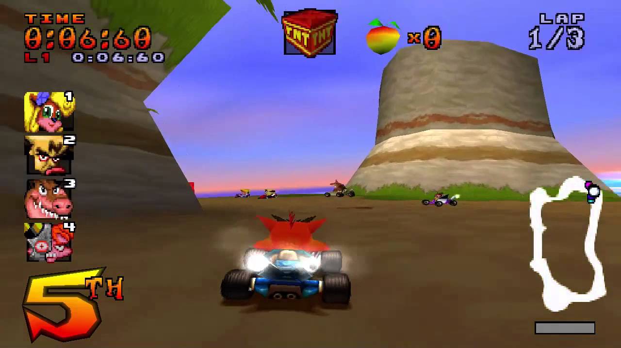 Crash Team Racing Part 7 - Red Gem Cup (Red CTR Tokens)