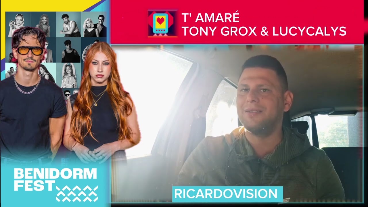 🇪🇦 Benidorm Fest 2026 : 💖 Tony Grox & LUCYCALYS- T'Amaré #benidormfest2026 #reacción #tamare #bf2025