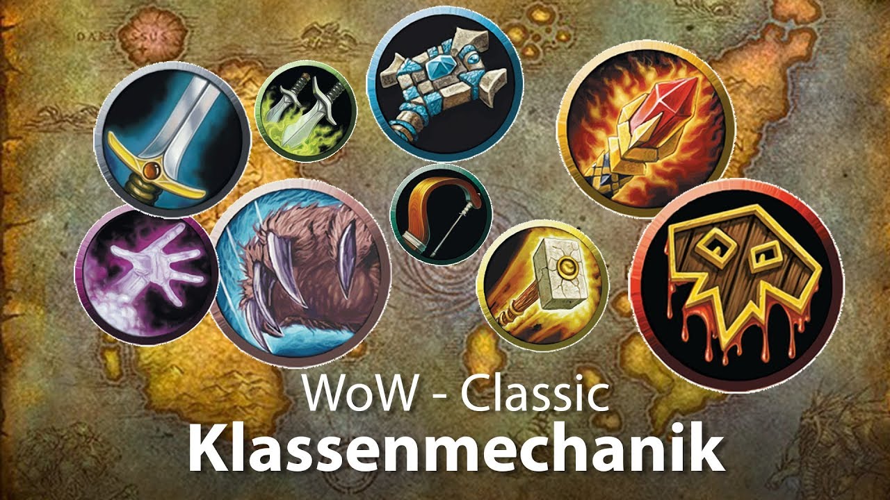 WoW Classic - Klassen und DPS Mechanik