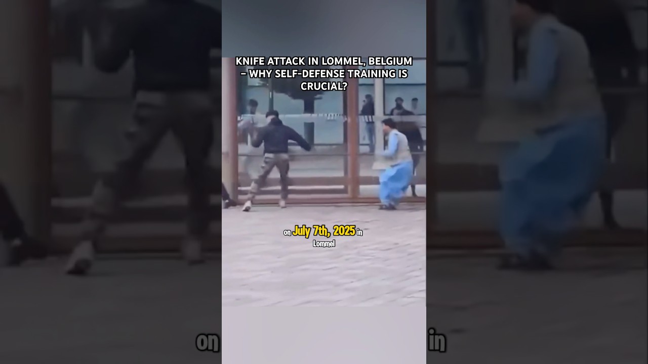 Knife Attack in Lommel, Belgium &ndash; Why Self-Defense Training Is Crucial #shorts