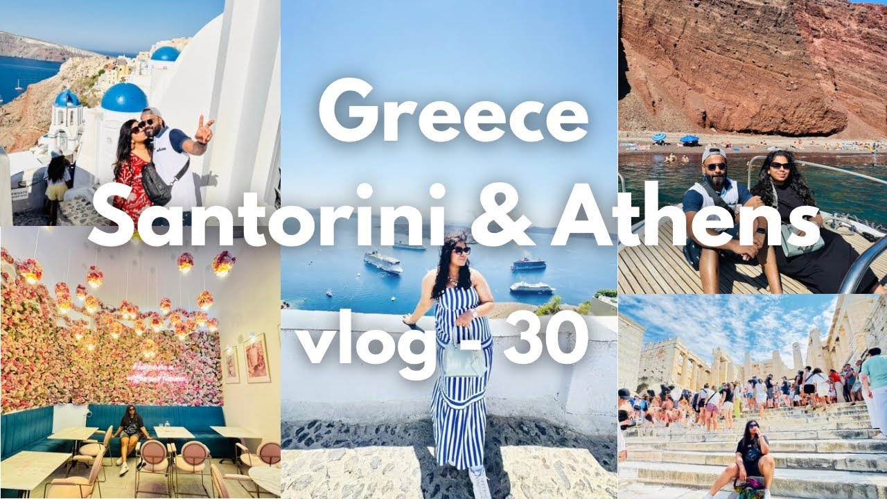 தமிழில் - Greece Santorini மற்றும் Athens -tips and locations #europe #tamil #vacation #greece #vlog