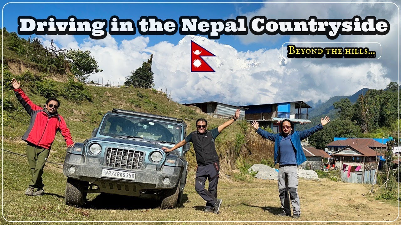 Pokhara to Pitam Deurali | Driving in the beautiful Nepal countryside | Dhampus | Offroading delight