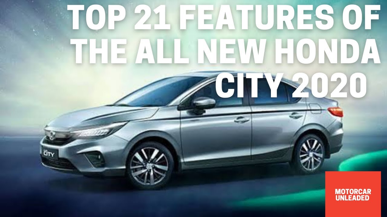 Top 21 Features of Honda City 5th Generation 2020 | Honda City Hot Features ZX CVT | In English