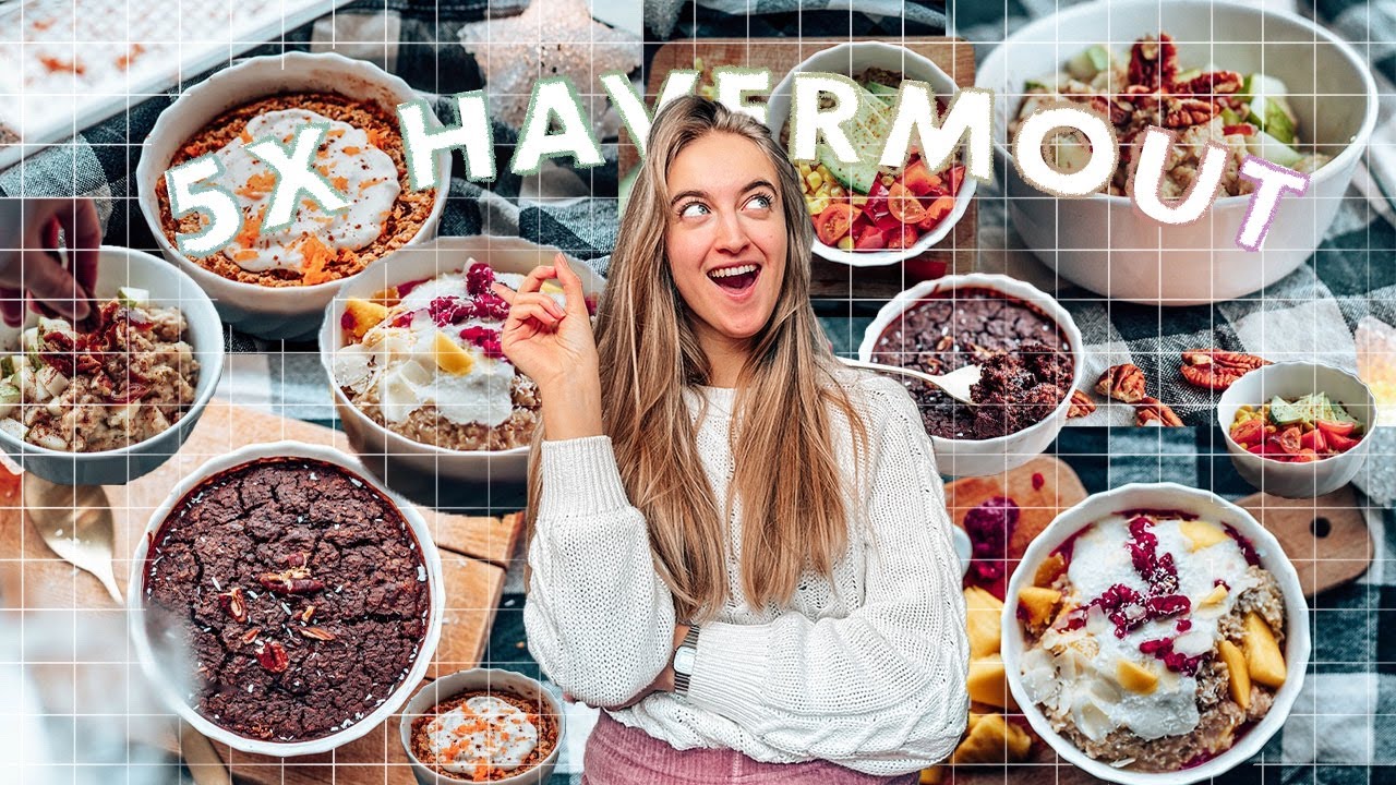 een week lang nieuwe havermoutrecepten proberen *amazing*