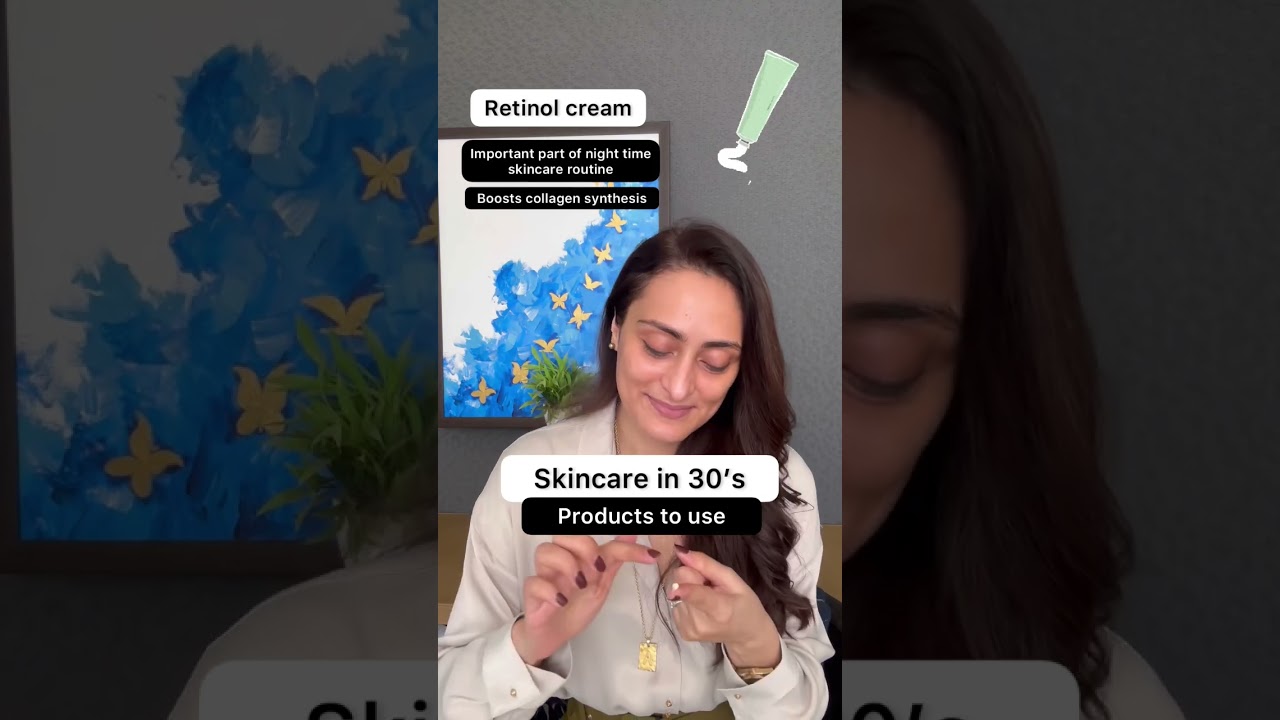 30&rsquo;s Skin care routine | products to use | dermatologist recommends