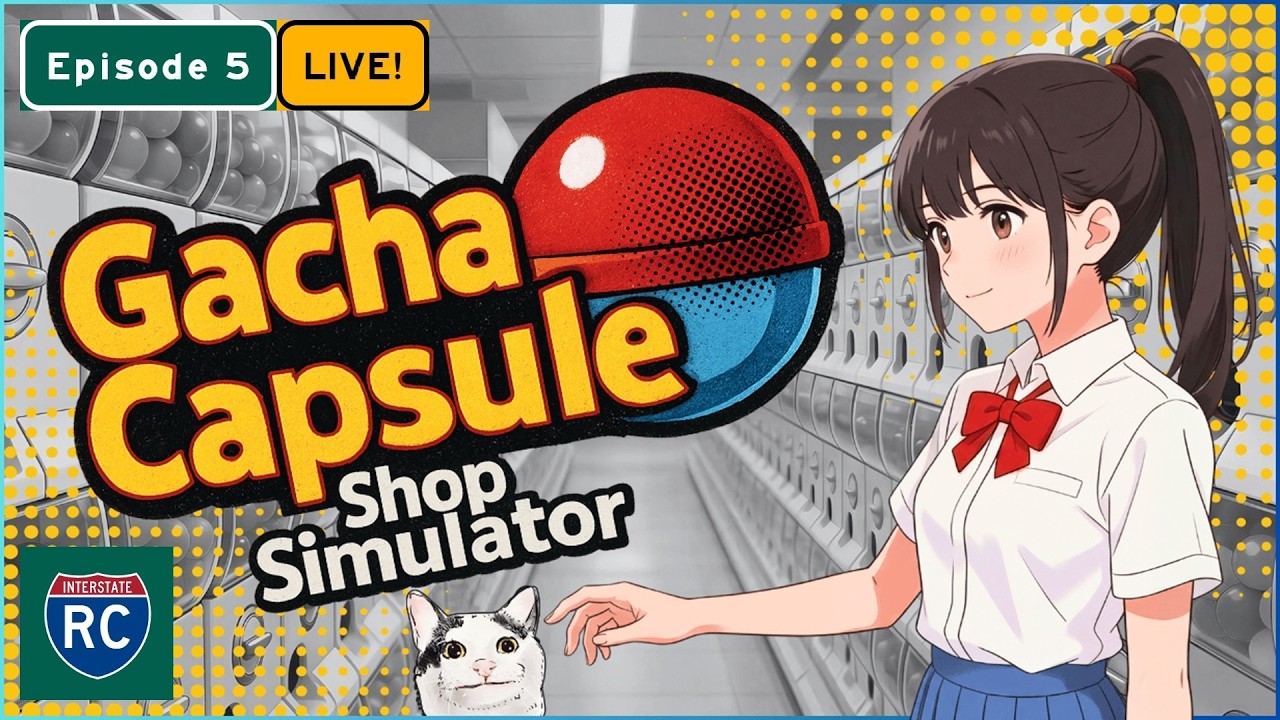 We're Back After a Handful of Updates!  Gacha Capsule Shop Simulator Live! - Episode 5