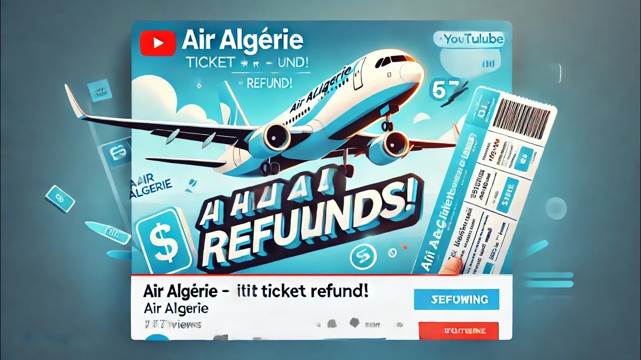 عاجل عودة  تدكرة طيران air Algérie مجانا Billet Télex