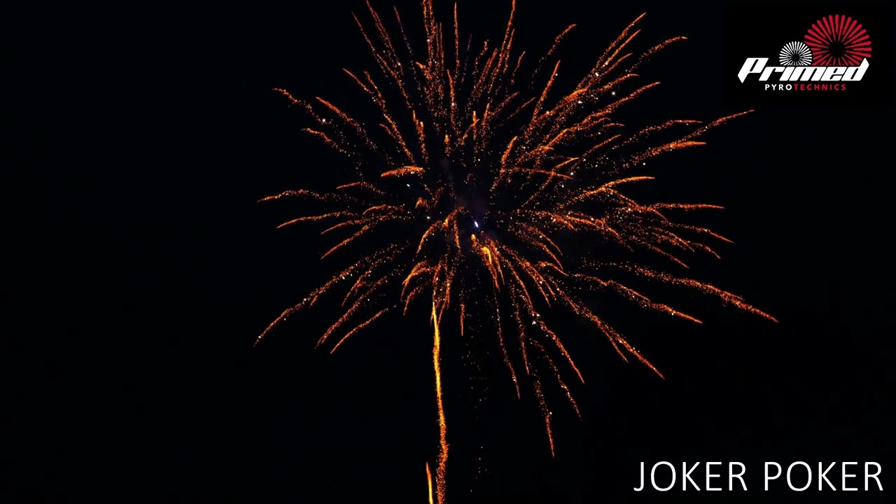 Joker Poker by Primed Pyrotechnics @norfolkfireworksltd