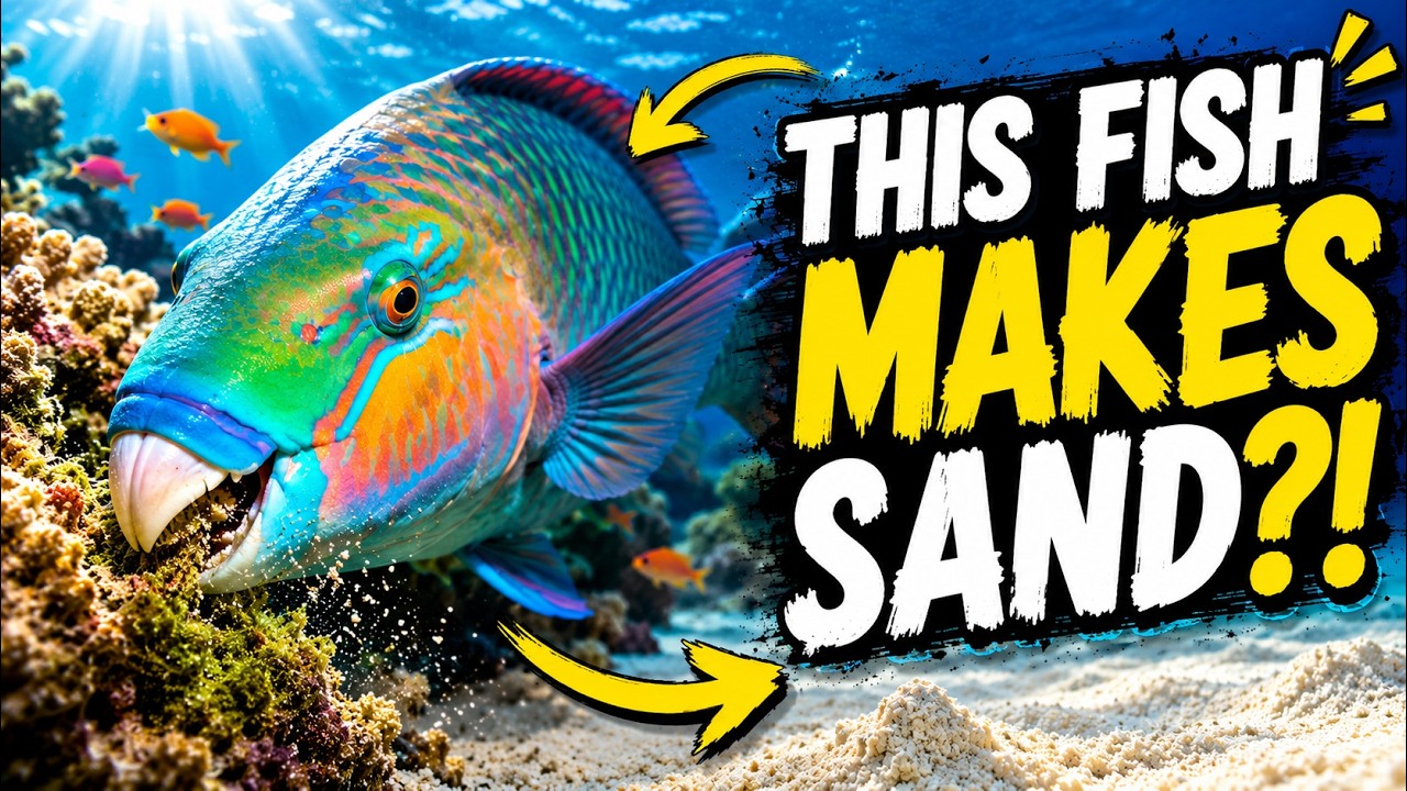 Parrot Fish - The Reef&rsquo;s Colorful Gardener | Kids educational video.