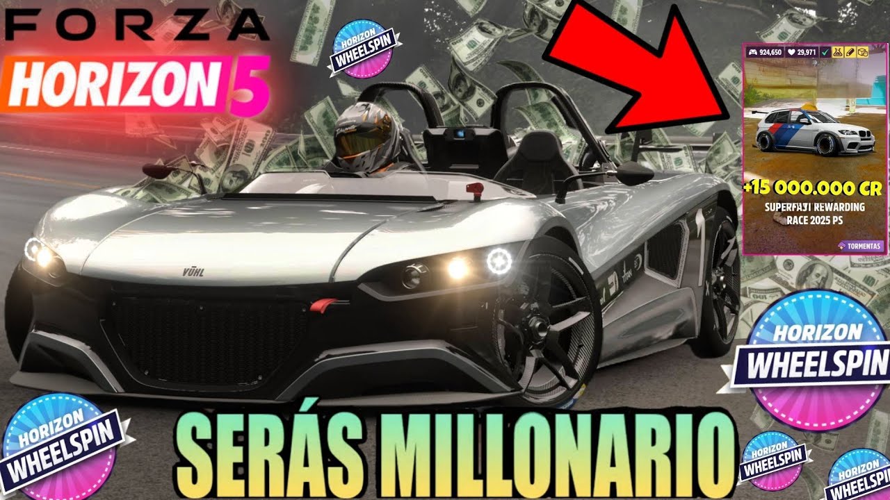 NUEVO MAPA DINERO INFINITO, NIVELES Y RULETAS INFINITAS ✅️ 🤑🤑 NO CLICKBAIT ✅️ - FORZA HORIZON 5