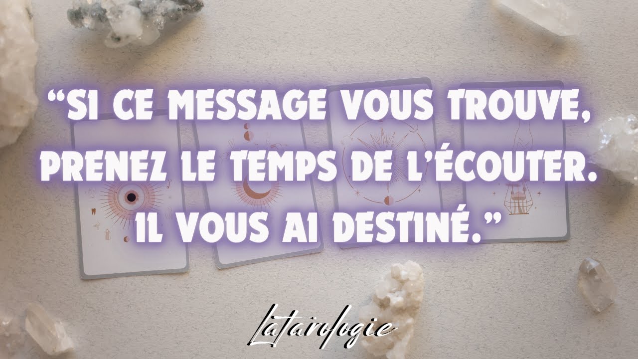 🍀Pas de hasard! Un message destiné à vous trouver!🍀🌟Tirage intemporel