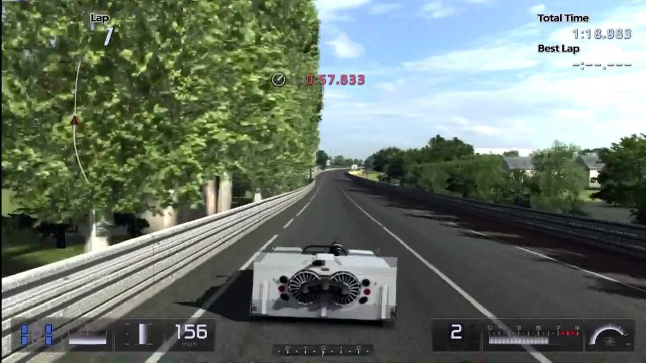 GT5 - Chaparral 2J Race Car '70 Top Speed Run