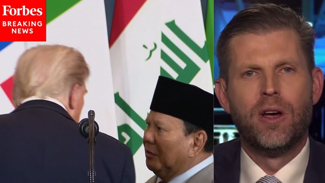 &laquo;Этот парень никогда меня не встречал&raquo;: Эрик Трамп отреагировал на инцидент с микрофоном между пр...