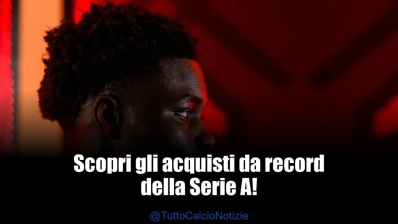 Calciomercato 2026: I colpi da sogno della Serie A!