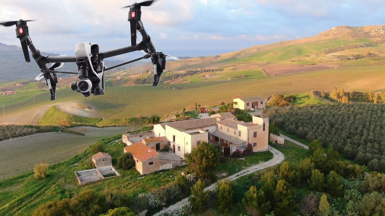 In volo sulla SP7 e Cerda (Pa) Sicily drone 4k