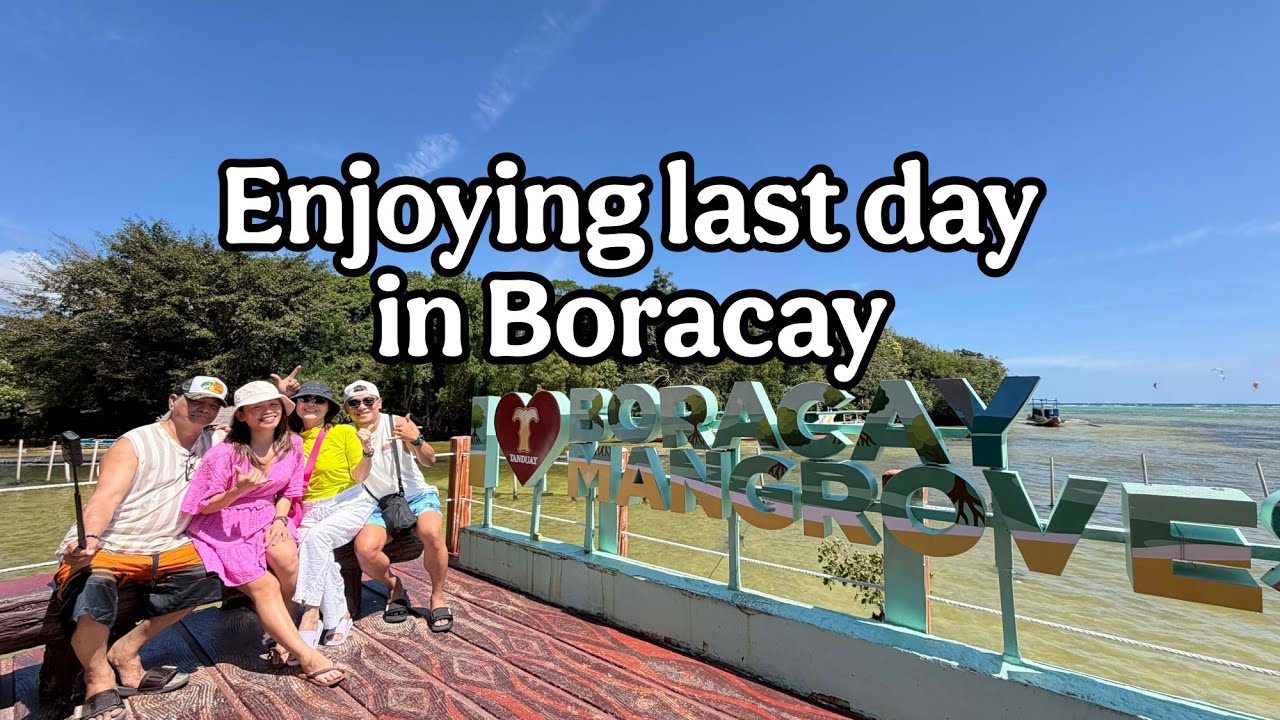 Enjoying last day in Boracay
