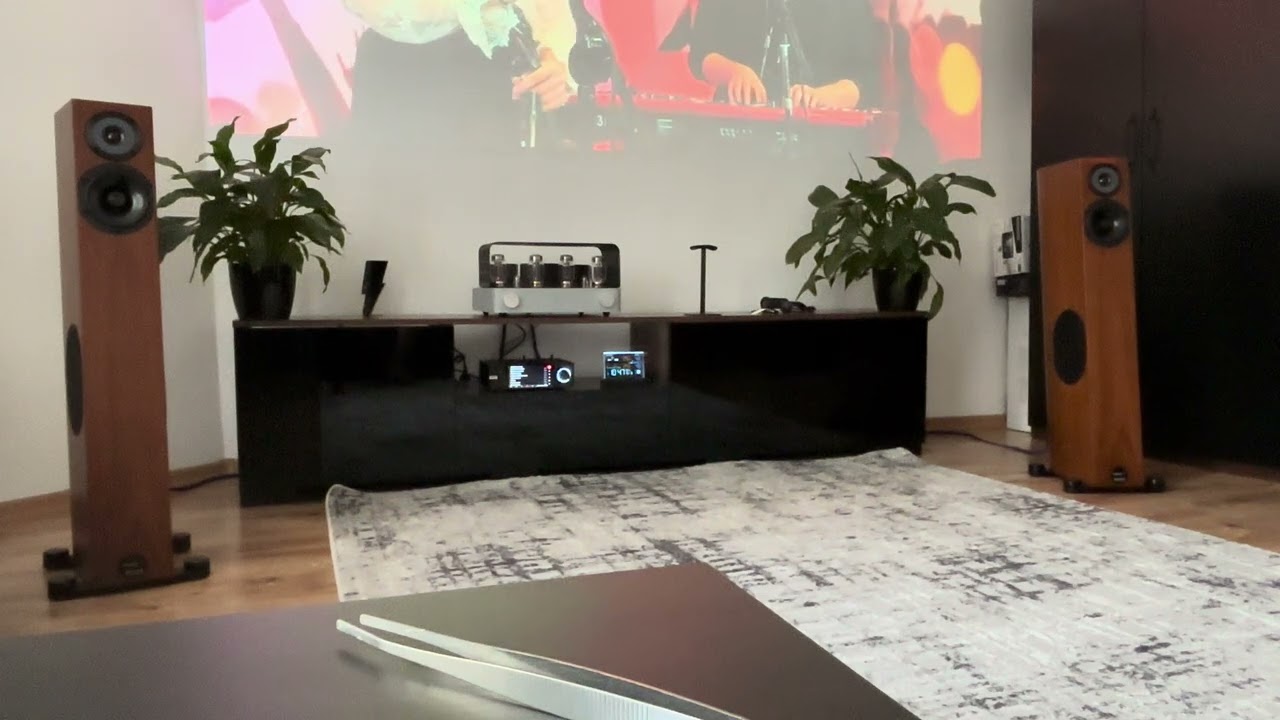Fezz Titania EVO  + Eversolo dmp-A6 + Audio Physic tempo plus hi end test audio