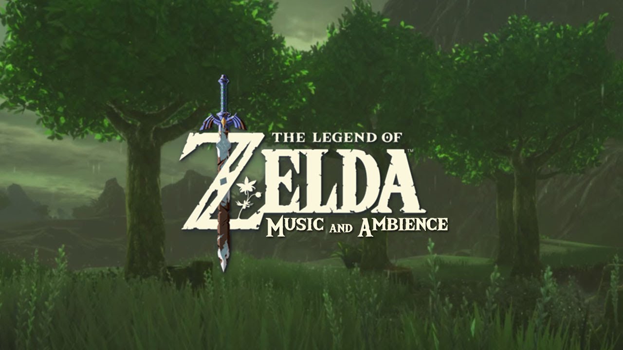 Rainy day vibes in zelda ambience ( Relaxing video games music while it's raining)