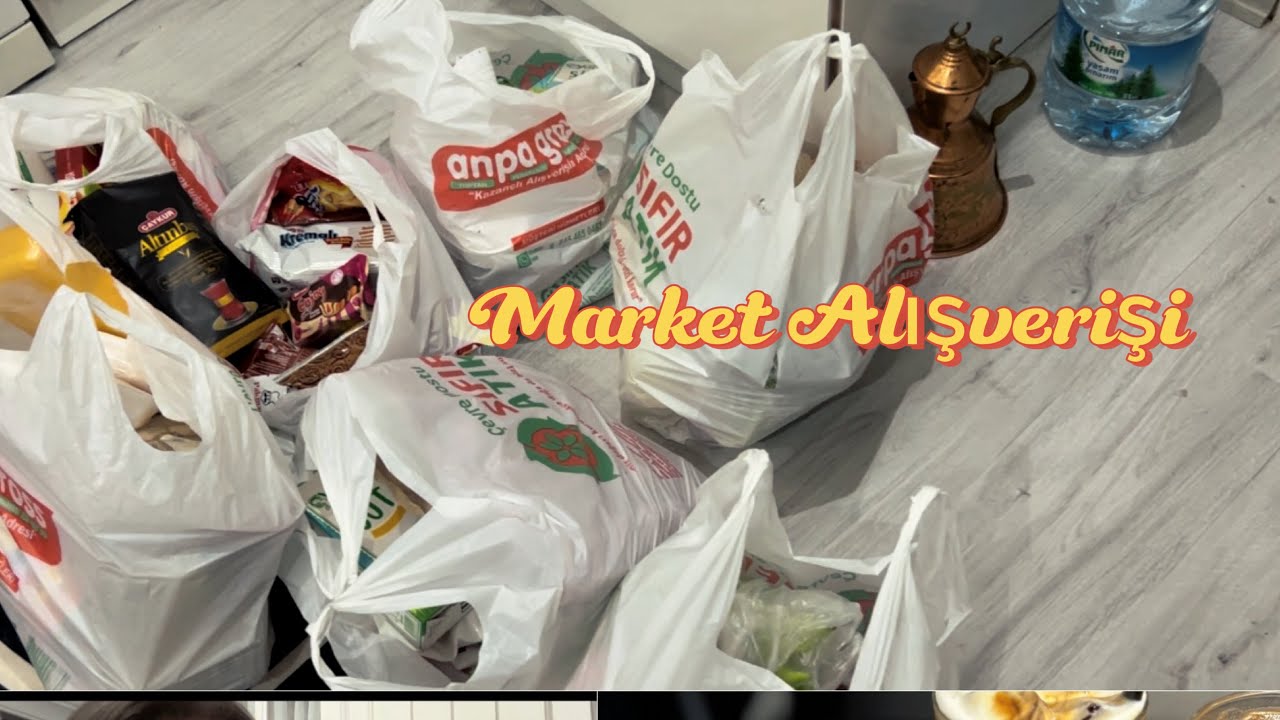 Anpa Gross’a Gittik 🛒 Market Alışverişi 🛍️Kargolarım Gelmiş 📦