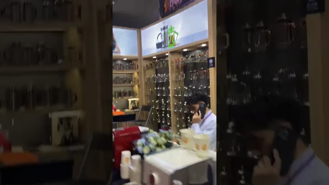 China,Guangchou, tableware market,pot#pot#market#chona#guangchou