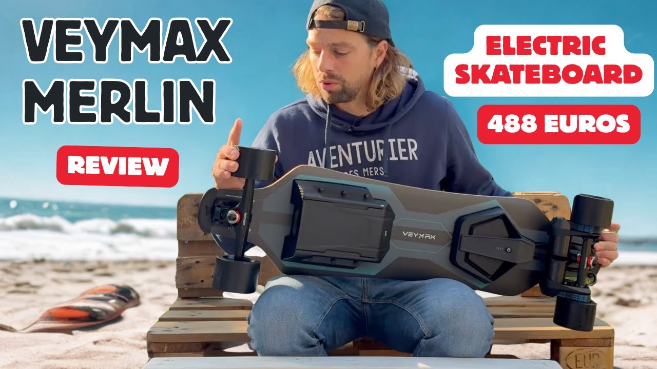 VEYMAX MERLIN - longboard électrique pas cher ! 