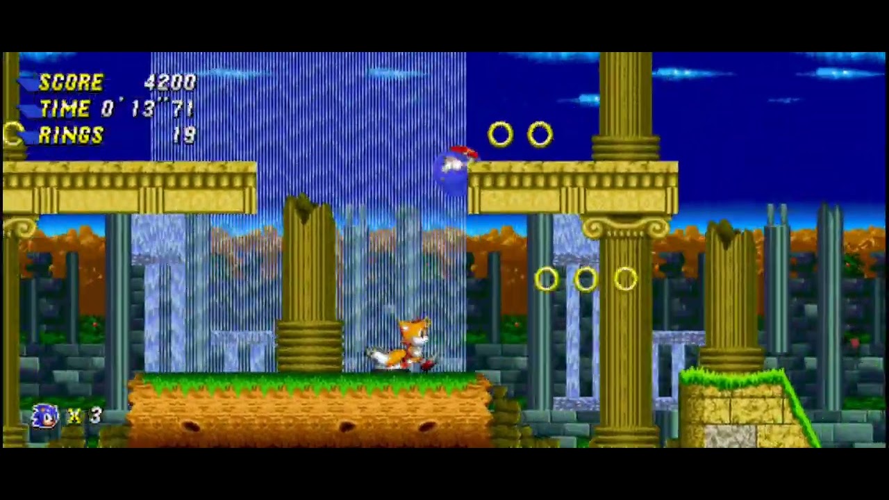 Concept Sonic 2 HD Aquatic Ruin 