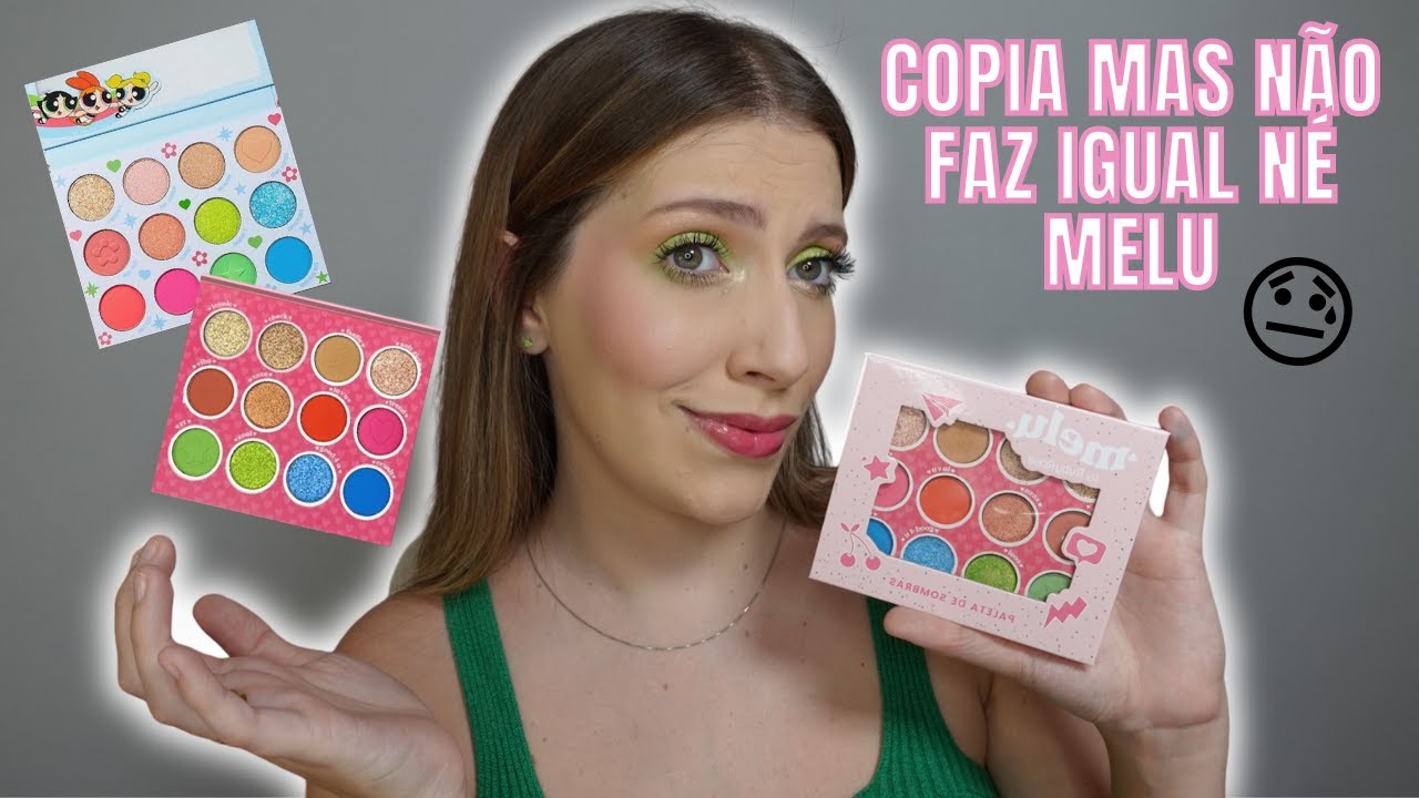 TESTEI A PALETA MELU da RUBY ROSE |Pode continuar copiando... 😅