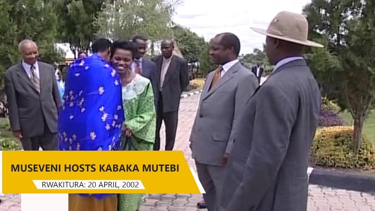 MUSEVENI HOSTS KABAKA MUTEBI AT RWAKITURA