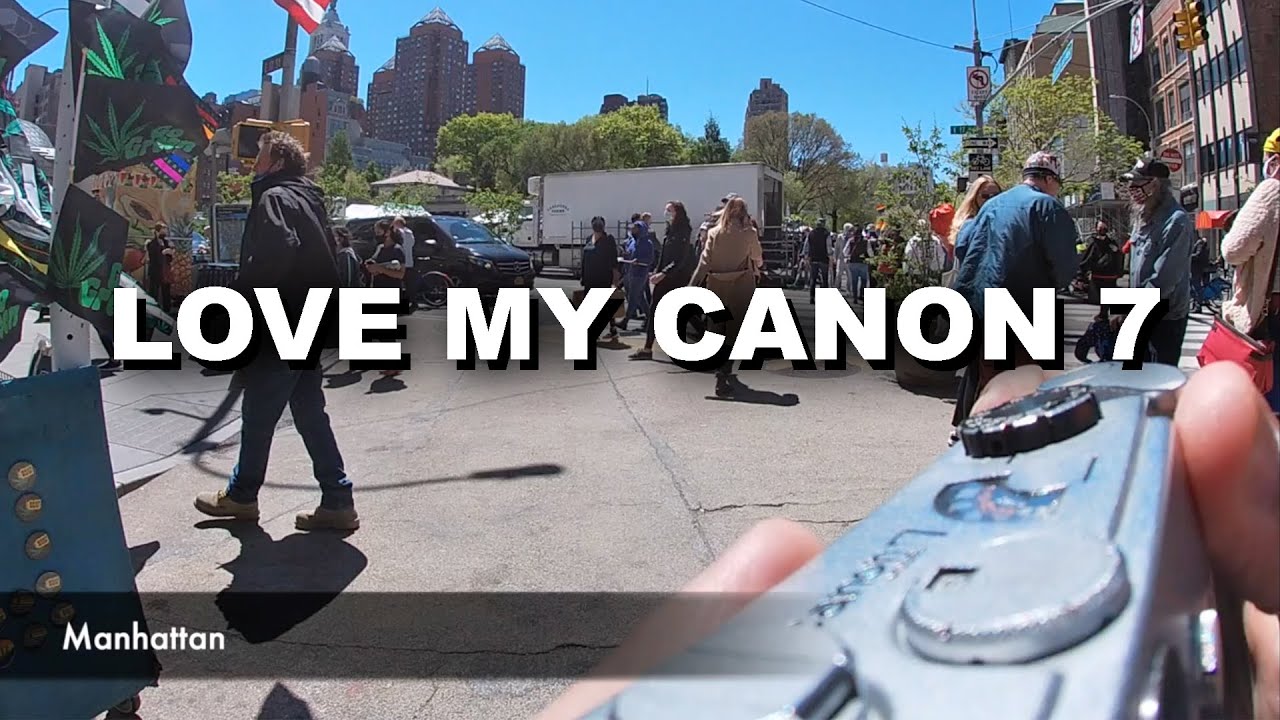 Canon 7 Candid Street Photography - NYC still surprises me ...