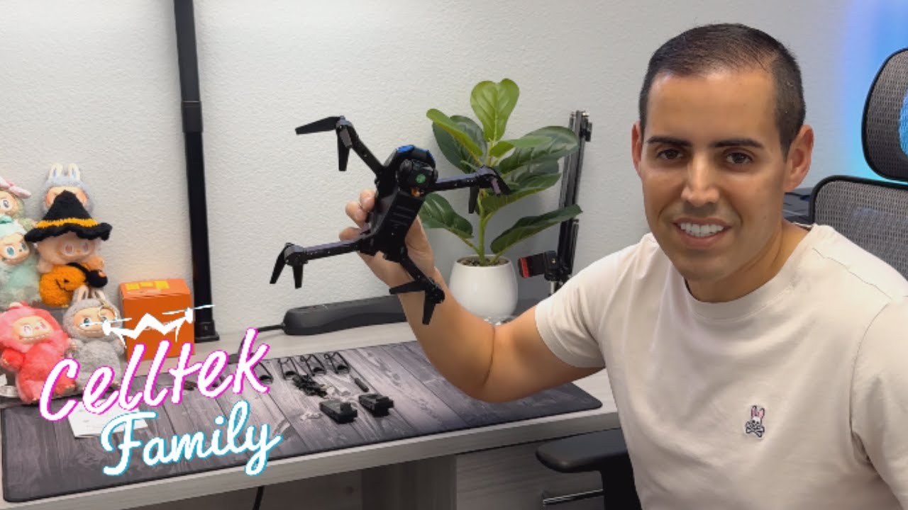 Loiley Foldable Drone with HD Camera for Adults Unboxing Review