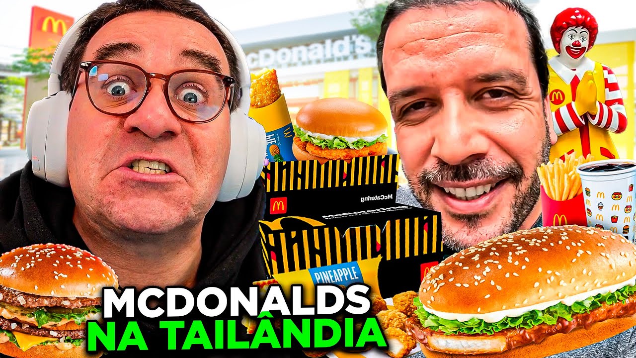 FOMOS À TAILÂNDIA COMER MCDONALDS | RIC REAGE