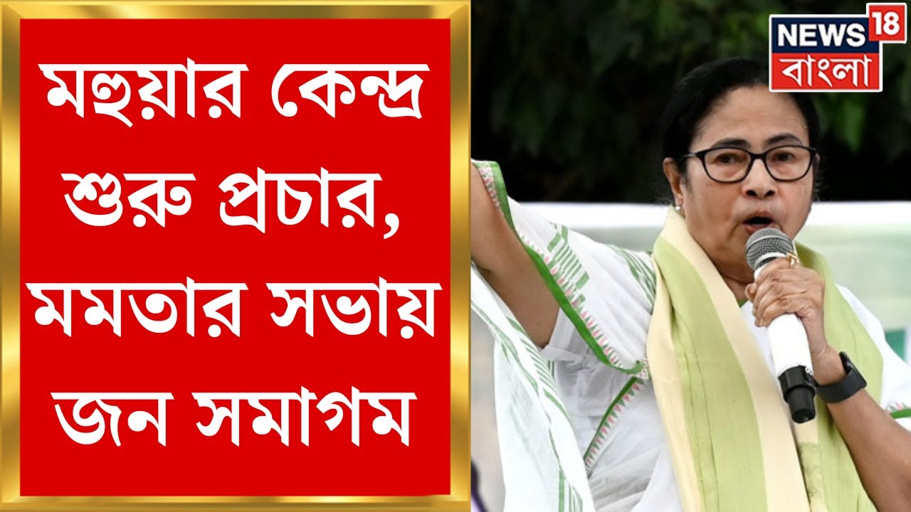 Mamata Banerjee in Lok Sabha Election 2024 : মহুয়ার কেন্দ্রে মমতা, পড়েছে মানুষের ঢল