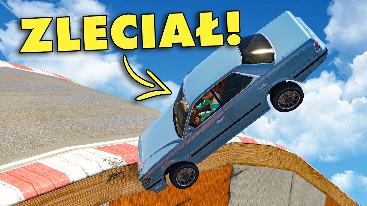WARTO BYŁO GO POPCHAĆ NA TYM WYŚCIGU w GTA Online z EKIPĄ